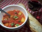 Spanish Mackerel or Tuna and Red Pepper Stew Appetizer