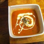 Chilean Cream Soup of Carrots and Coriander Appetizer