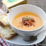 Chilean Spicy Soup of Pumpkin and Bacon Appetizer