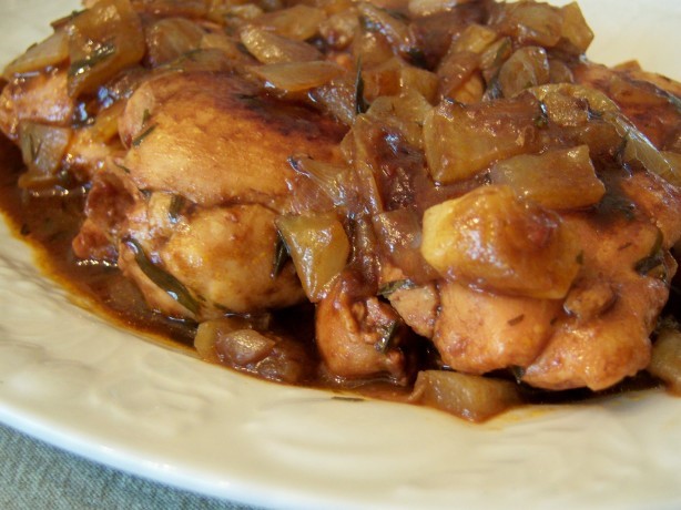 French French Chicken in Vinegar Sauce 2 Dinner