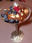 American Chocolate Berry Trifle With Toasted Almonds Appetizer