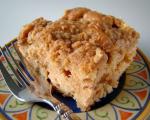 American Apple Coffee Cake With Crumble Topping Dessert