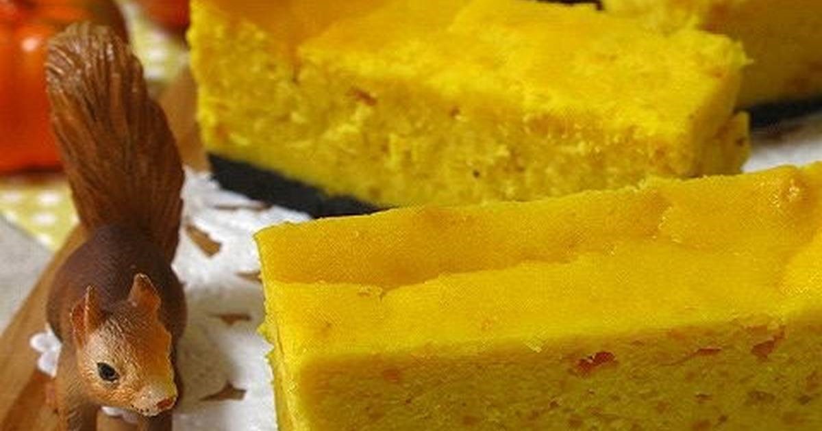 American Great for Halloween Kabocha Squash Cheesecake 1 Appetizer