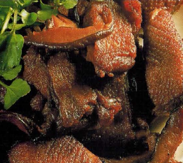 Chinese Braised Duck With Mushrooms Appetizer
