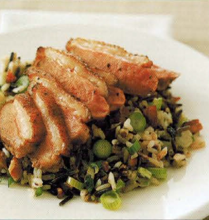 Chinese Duck With Wild Rice Dinner