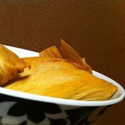 Chilean Tamales of Dried Shrimp Appetizer