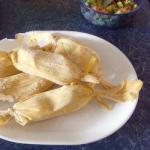 Chilean Tamales of Prickly Pear Drink