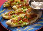 American Grilled Potato Skins Appetizer