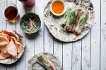 Vietnamese Easy Peking Duck Rolls Appetizer