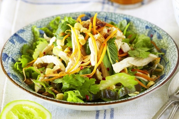Vietnamese Vietnamesestyle Chicken Salad Recipe Appetizer