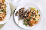 Grilled Vietnamese Lemongrass Chicken With Rice Salad Recipe recipe