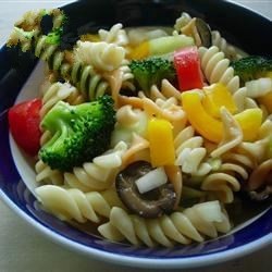 American Rainbow Rotini Salad Recipe Appetizer