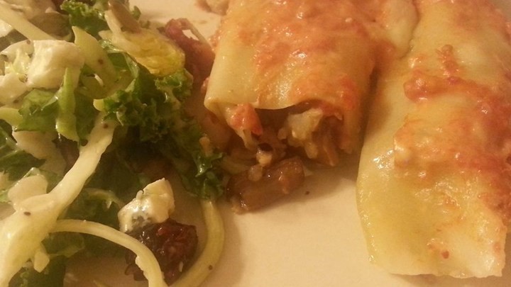 American Three Meat Cannelloni Bake Recipe Appetizer