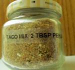 American Taco Seasoning Mix 5 Appetizer