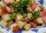 American Simple Side Dish With Red Skinned Potatoes Dinner