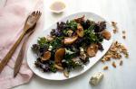 Canadian Baby Greens With Balsamicroasted Turnips and Walnuts Recipe Appetizer