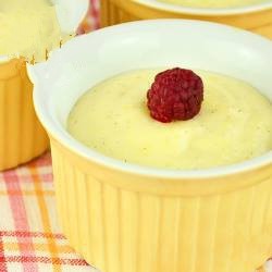 French Custard Selfmade Dessert