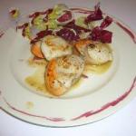 French Scallops with Anise Liqueur Appetizer