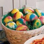 British Tiedyed Easter Eggs Appetizer