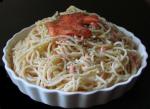 American Pasta With Smoked Salmon and Cream Dinner