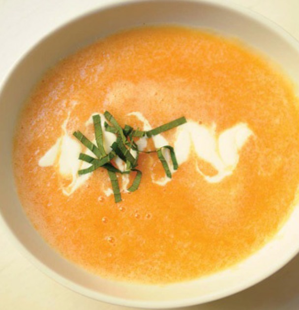 Italian Chilled Cantaloupe Soup Soup