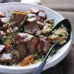 Moroccan Moroccan Couscous Salad with Lamb Appetizer