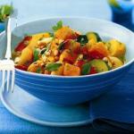 Moroccan Moroccan Stew of Pumpkin and White Beans Appetizer