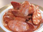 Polish Sausage in Tomato Sauce kielbasa W Sosie Pomidorowym 1 recipe