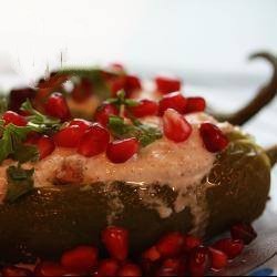 Mexican Chilies in Nogada of Tere Dessert