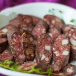 Canadian Homemade Sausage with Spices Appetizer