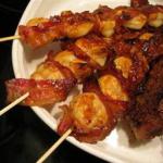 Canadian Bacon Wrapped Prawns with Chipotle Bbq Sauce BBQ Grill