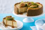 Canadian Goats Cheese Cheesecake With Warm Figs Recipe Dessert