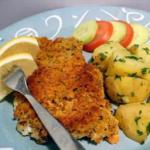 American Baked Cod with Crunchy Lemon Herb Topping Alcohol