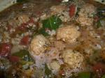 American Parmesan Meatball Soup Dinner