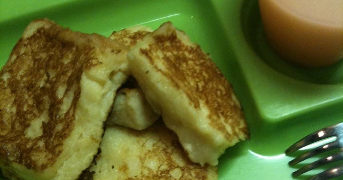 French Fluffy French Toast Made With Frozen Bread Appetizer