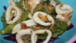 Thai Thai Squid With Chilies and Basil Dinner