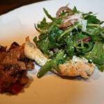 American Grilled Chicken with Pesto and Rocket Appetizer