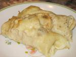 French Chicken French Crepes Appetizer