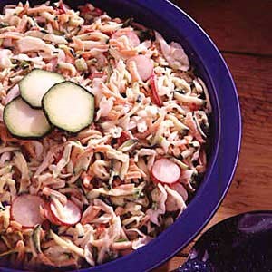 American Zucchini Coleslaw 1 Appetizer