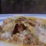 Italian Easy Spinach Lasagna with White Sauce Recipe Appetizer