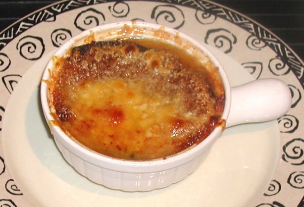 French Altons French Onion Soup Attacked by Sandi BBQ Grill