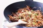 Thai Beef Stirfry With Rice Noodles Recipe Appetizer