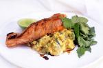 Thai Panfried Salmon With Thai Green Risotto Recipe Dessert