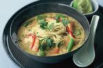 Thai Thaistyle Red Curry Soup Recipe Appetizer