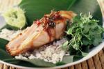 Thai Trout With Thaistyle Caramel Sauce And Coconut Rice Recipe Appetizer