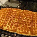 American Flavor Spreads Based Waffles Dessert
