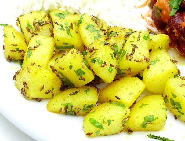 Indian Indian Cumin Potatoes  Jeera Aloo Dessert