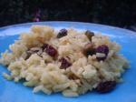 Indian Indian Sweet Saffron Rice With Raisins and Pistachios Breakfast
