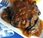 American Salisbury Steak With Mushroom Sauce 2 Dinner
