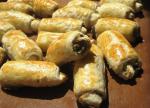 French Mushroom and Herb Rolls Appetizer